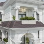 8777. Sketchup Classical Villa Exterior Model Download by Ha